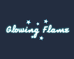 Glamorous Glowing logo design