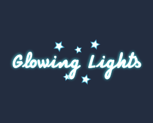 Glamorous Glowing logo design