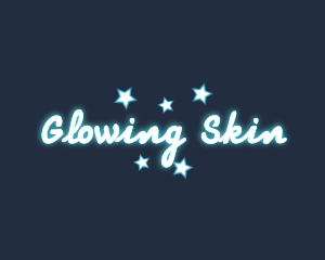 Glamorous Glowing logo design