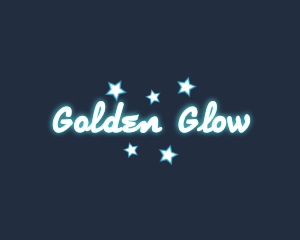 Glamorous Glowing logo design