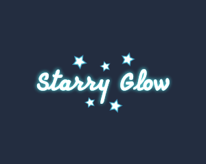 Glamorous Glowing logo design