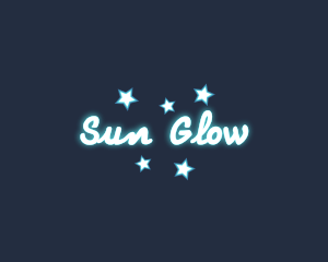 Glamorous Glowing logo design