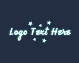 Glow - Glamorous Glowing Wordmark logo design