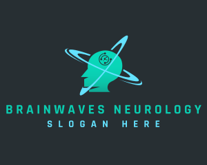 Orbit Neurology Head logo design