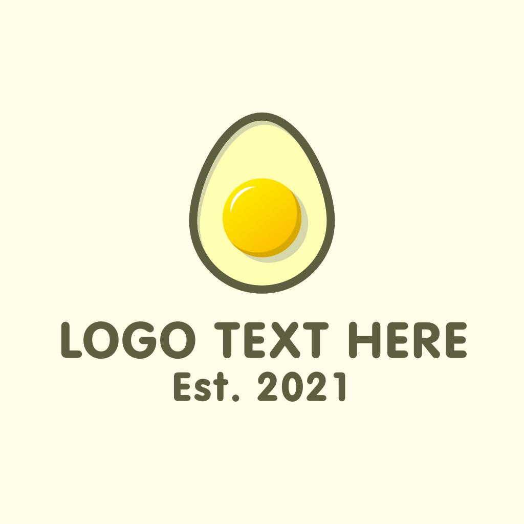 Sunny Side Up Egg Logo | BrandCrowd Logo Maker | BrandCrowd | BrandCrowd