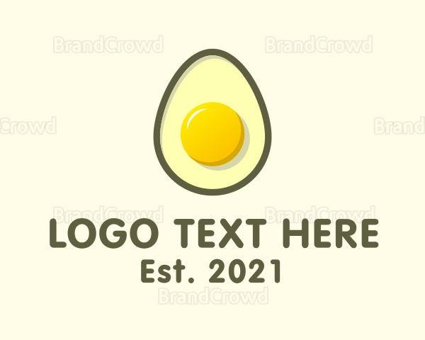 Sunny Side Up Egg Logo