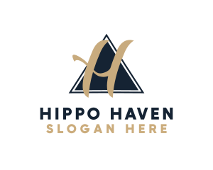 Fancy Restaurant Resort logo design