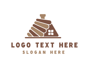 Furniture - Residential Home Structure logo design