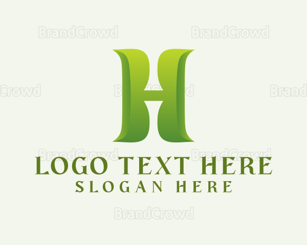 Eco Gardening Business Logo