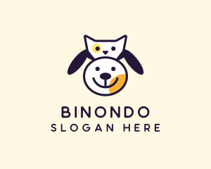 Siamese - Dog Cat Pet Veterinary logo design