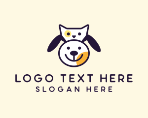 Pet Care - Dog Cat Pet Veterinary logo design