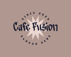 Stylish Bistro Cafe logo design