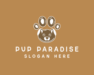 Dog Paw Pet logo design