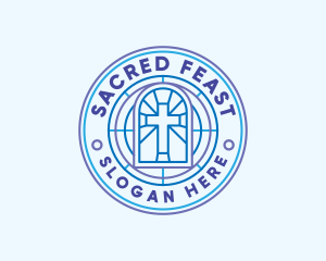 Christian Chapel Cross logo design