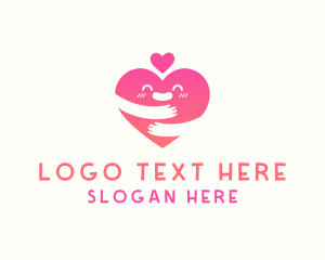 Happy Heart Love Logo