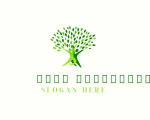 Lifestyle - Human Tree Wellness Spa logo design