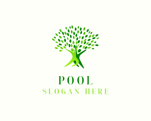 Herb - Human Tree Wellness Spa logo design
