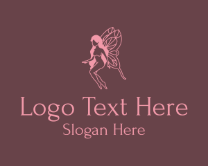 Skin Treatment - Woman Fairy Nymph logo design