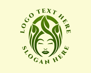 Queen - Eco Royal Beauty Queen logo design