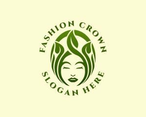 Eco Royal Beauty Queen logo design