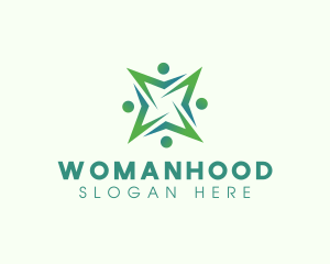 Humanitarian - Leadership People Community logo design
