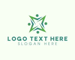 Leader - Leadership People Community logo design