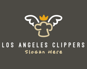 King Chef Angel logo design