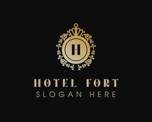 Royal Hotel Boutique logo design