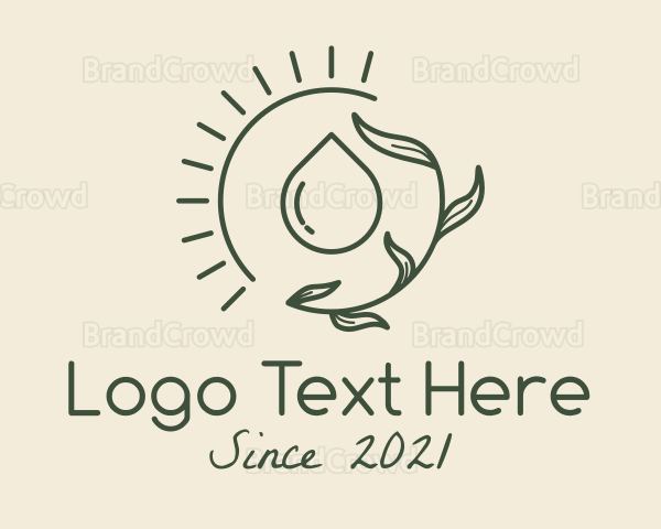 Organic Spa Oil Logo