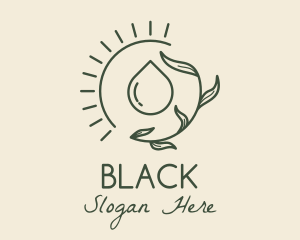 Organic Spa Oil  Logo