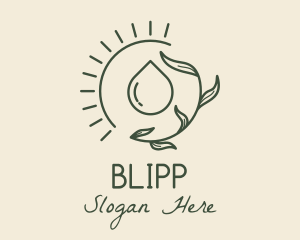 Organic Spa Oil  Logo
