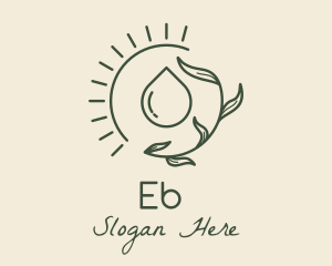 Organic Spa Oil  Logo