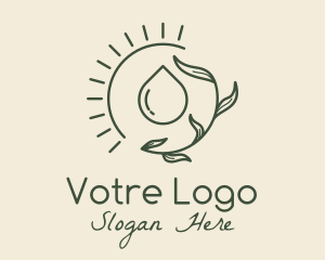 Organic Spa Oil  Logo