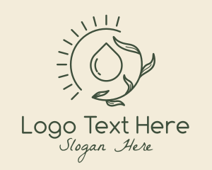 Organic Spa Oil  Logo