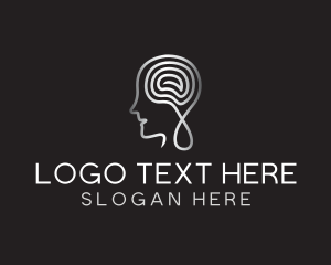 Mental Health - Mind Therapy Healing logo design