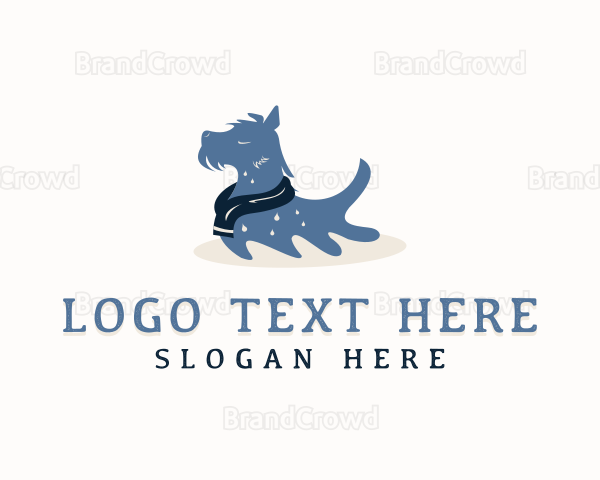 Terrier Dog Puppy Logo