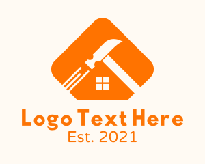 Hardware Store - Hammer Home Builder logo design