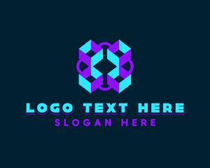 Digital Cube Technology logo design