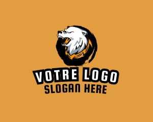 Streamer - Polar Bear Gaming logo design
