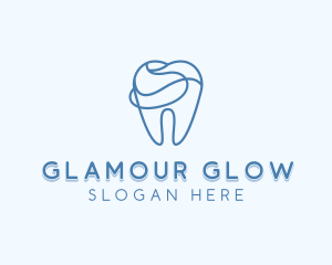 Oral Health - Tooth Dentistry Orthodontist logo design