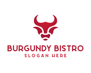 Bull Buffalo Bison  logo design