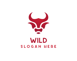Horns - Bull Buffalo Bison logo design