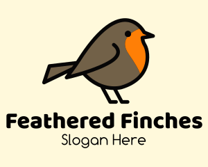 Goldcrest Bird Aviary  logo design