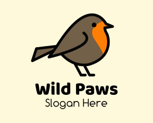 Goldcrest Bird Aviary  logo design