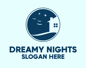 Night Sky House logo design