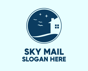 Night Sky House logo design