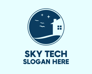 Night Sky House logo design