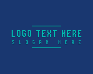 Sharp - Digital Line Studio logo design