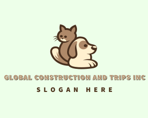Veterinary - Kitten Puppy Pets logo design