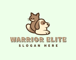 Dog - Kitten Puppy Pets logo design